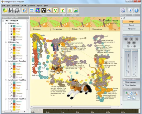 Eye Tracking Focus Map