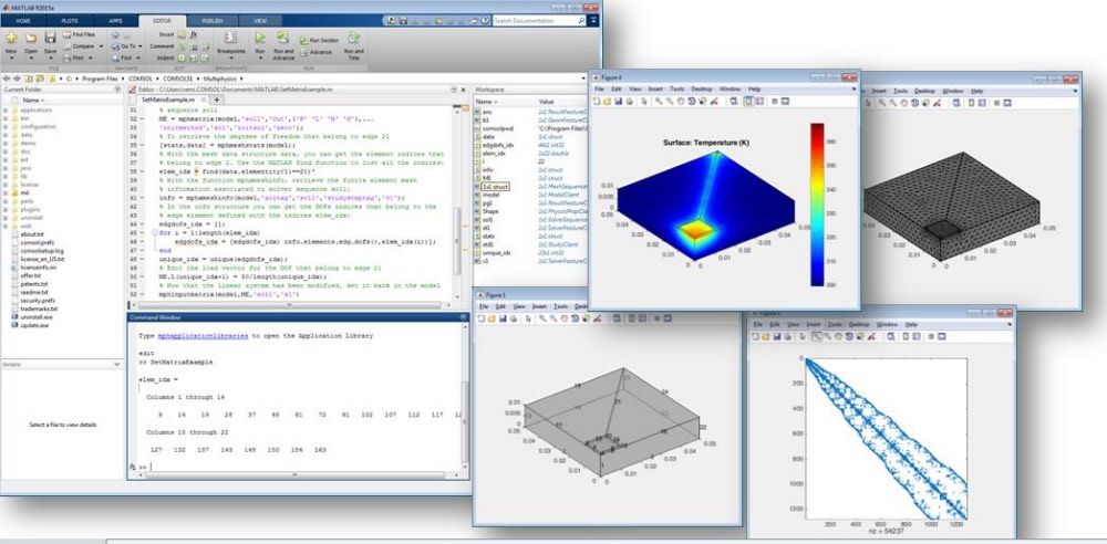 COMSOL m file輸出至MATLAB